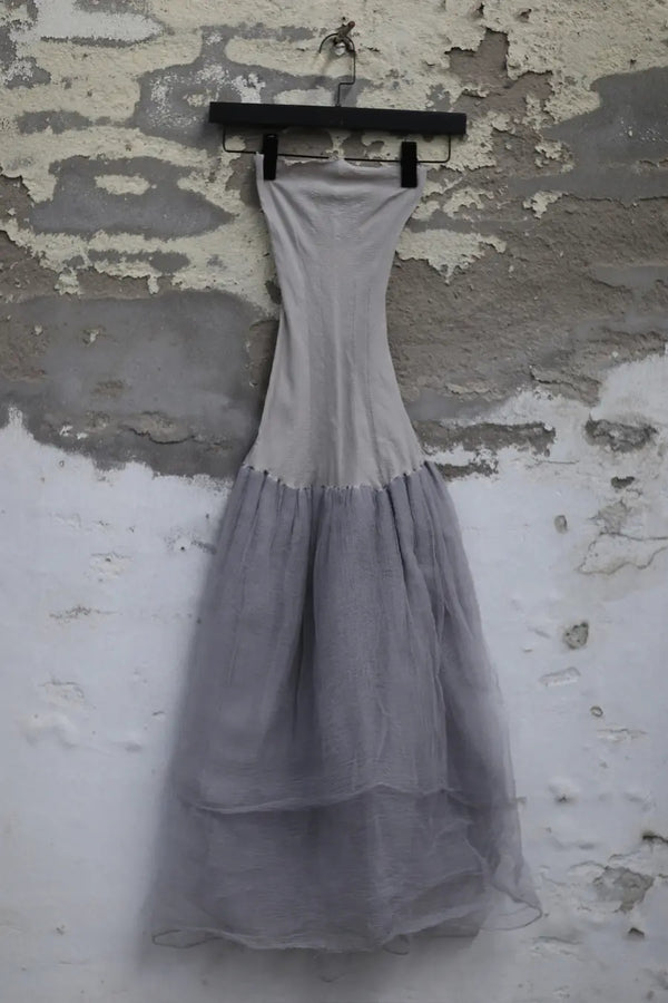 marc le bihan bodycon dress 21924 gray (21925)